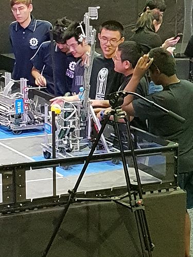 Eric, Ethan and Nathma discussing strategy