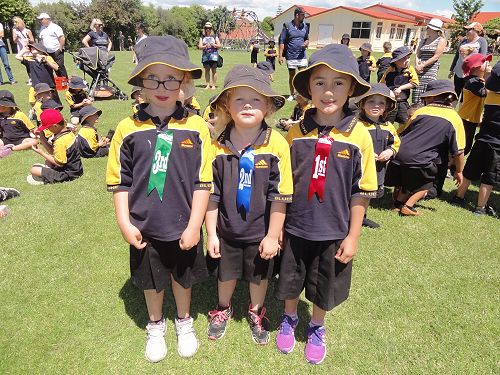 Room 3, 5 year old girls: 1st Elena Knight, 2nd Teneisha Johnson, 3rd Macy Jones