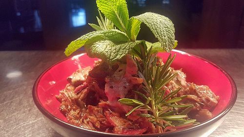 A range of food from the Low & Slow Meat Co at Ote