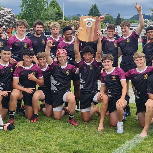 Our Super 8 Championship winning Senior Sevens team