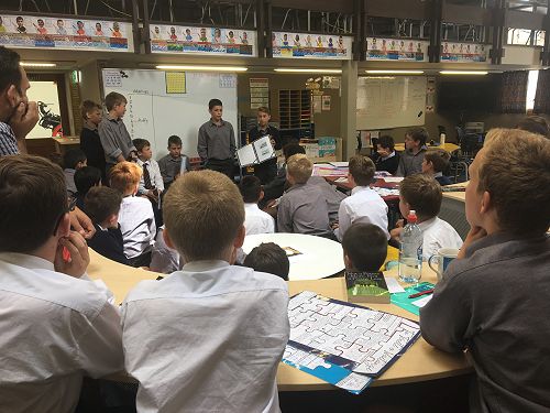 Current events presentations in Year 7