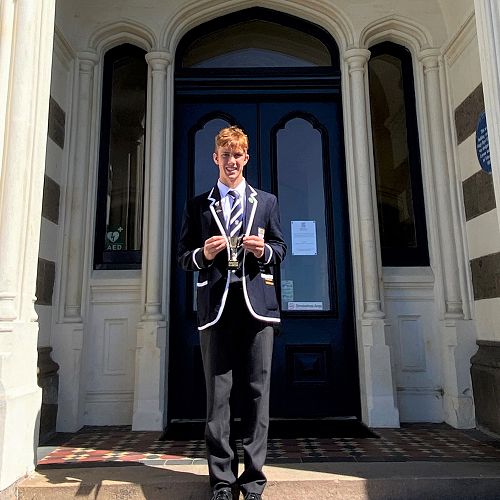 2021 McIndoe Golden Pheonix Award recipient Reuben Cook