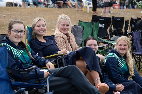 Relaxing by the lake