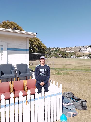 Tom Houston # 564 playing at 1st XI level for the first time