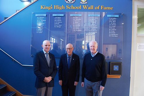 2023 Wall of Fame inductees Peter Adams, Ivan Donaldson and Al Meder