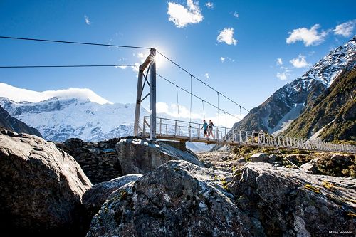 Mount Cook Swing Bridge | 1 of the 3