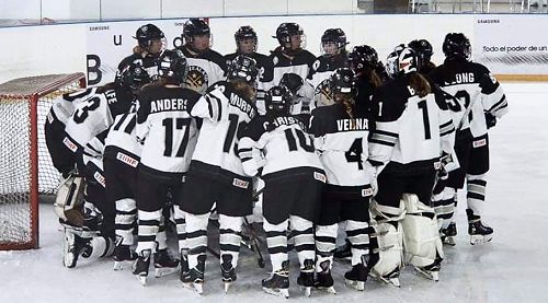 NZ U18 Womens Ice Hockey Team
