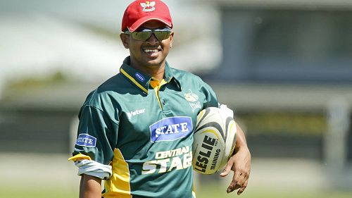 Indika representing Central Districts A against United Arab Emirates in 2015