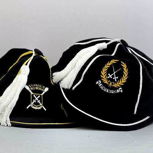 School sporting caps