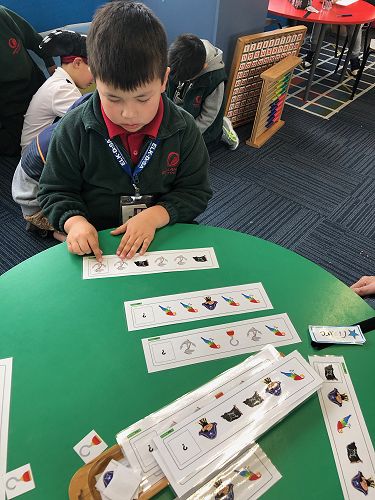 Marc was able to sequence the pirate patterns successfully.