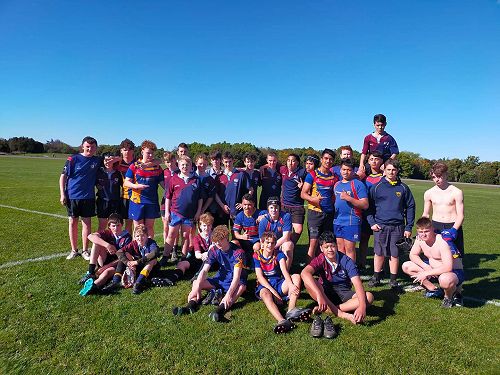 undefeated year 9&10 team - Canterbury 9s, Wednesday Competition winners