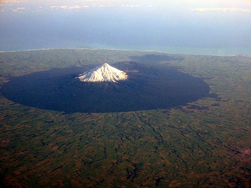 Mt Taranaki - One of New Zealand's volcanoes!