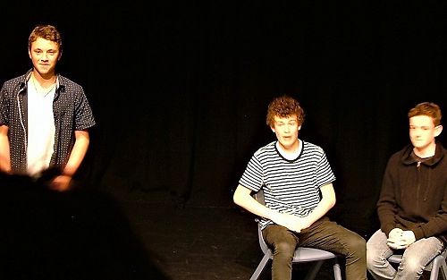 Xavier Anisy, Eli Muir and Aaron Brighton