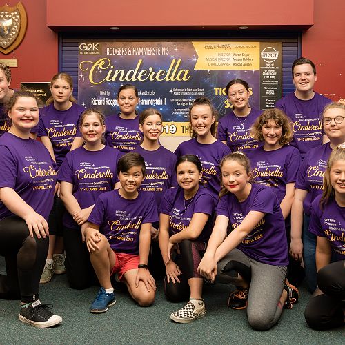 Roncalli Students in Cinderella