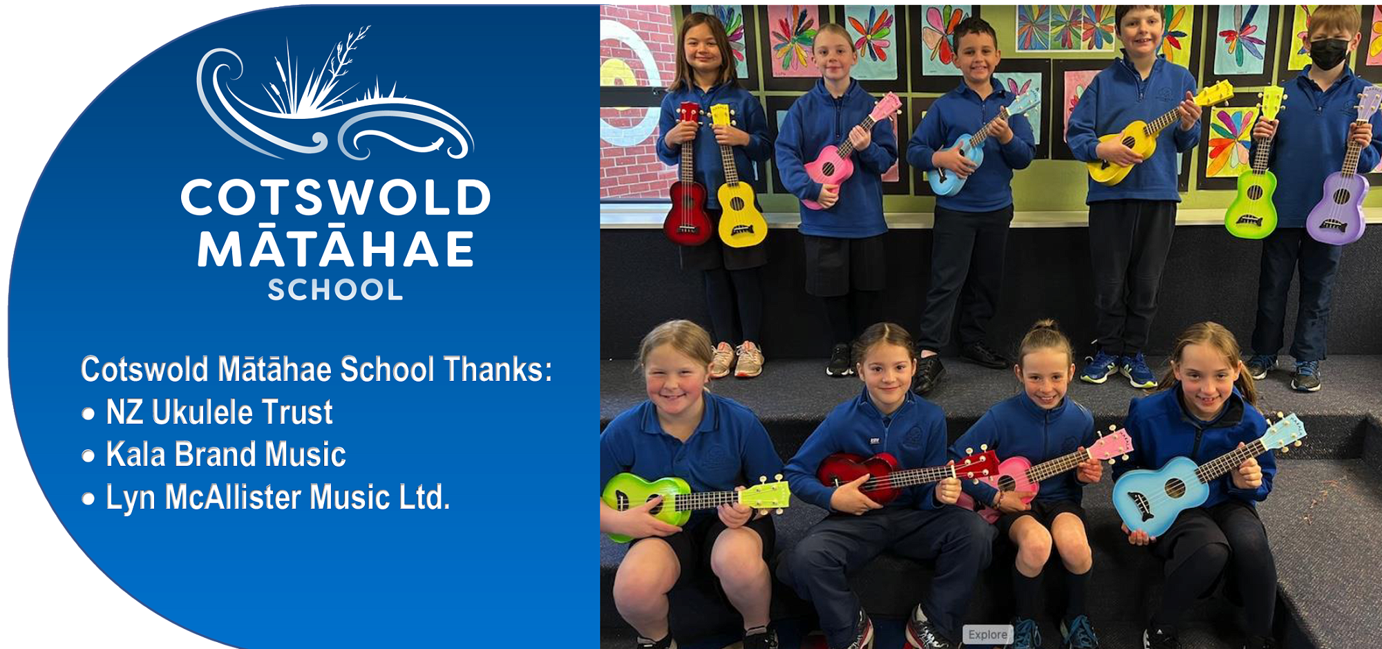 School Ukulele Donation