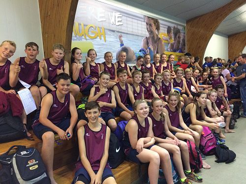 The North West Zone Swimming Team 