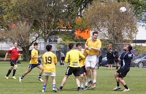 Staff v Prefects Football 2020