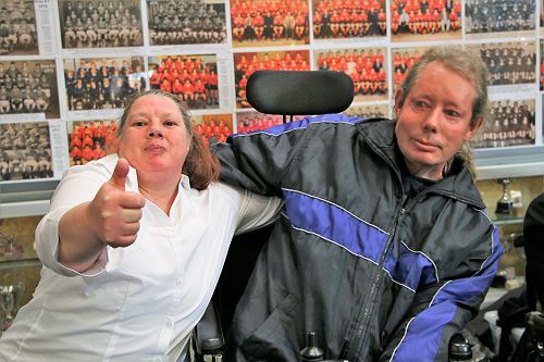 Keely and Martin at STC