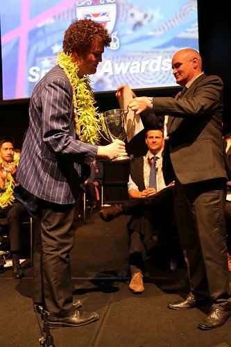 THE MURRAY AYNSLEY CUP AND THE DEAN WALLACE SCHOLARSHIP FOR GENERAL EXCELLENCE SCHOLARSHIP = $500.00 - PATRICK HANSEN