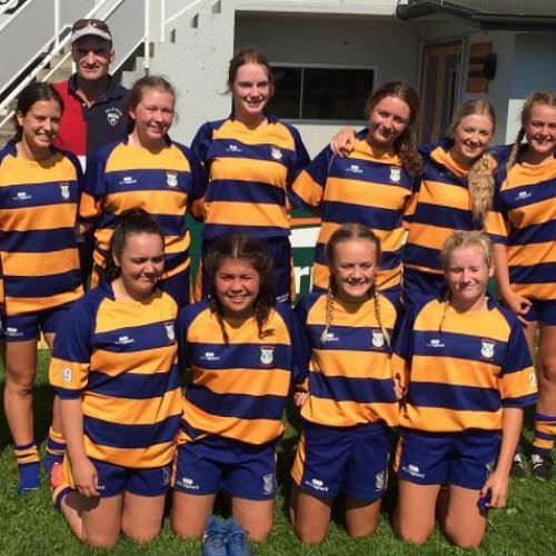 Roncalli Girls Seven's Team ~ South Island Tournament 2018