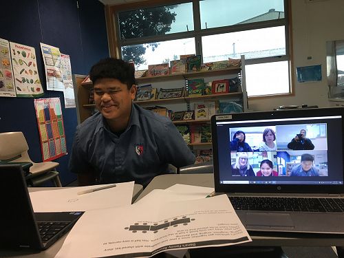 Callan learning Problem solving by Zoom