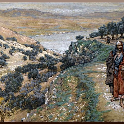 "Rich Man Went Away Sorrowful" by James Tissot 