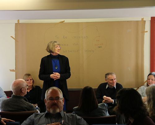 Art Work Presented and Dr Barnett farewelled