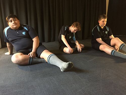 From left; John Iati-Nofoaiga , Samuel Glossop & Jack Lockhart
