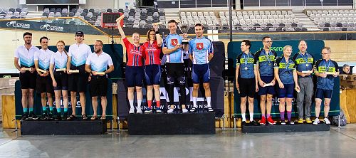 Master's Gold on the Velodrome