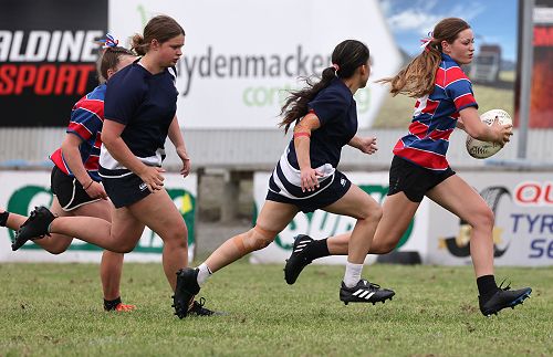 Tyla -Rose Illsey-Slape has her eye on the try line