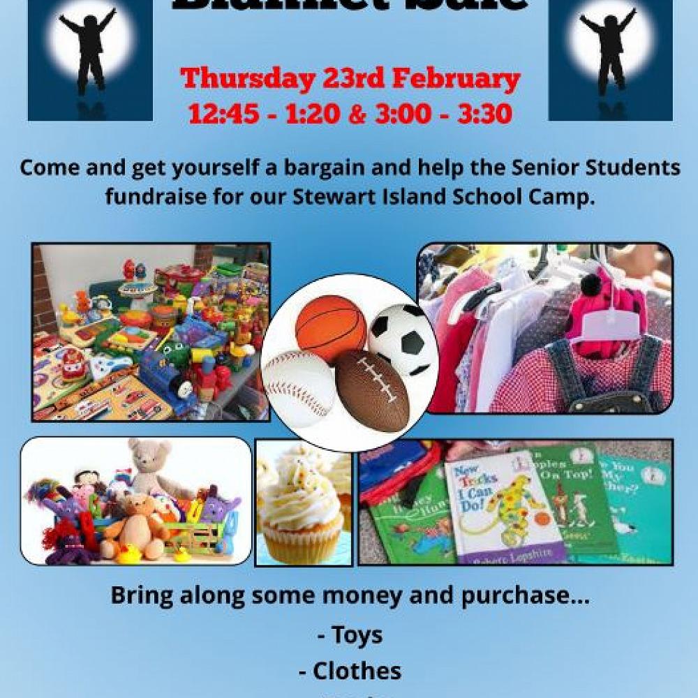 Blanket Sale — Term 1 Week 3, 2023