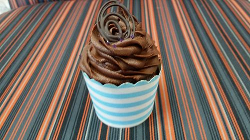 Gail's salted caramel chocolate cupcakes. To die for.