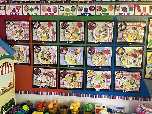 Our delicious dishes on display.