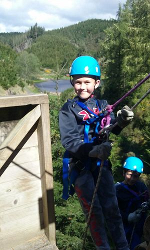 Adventures at Year 7 Camp survival. 