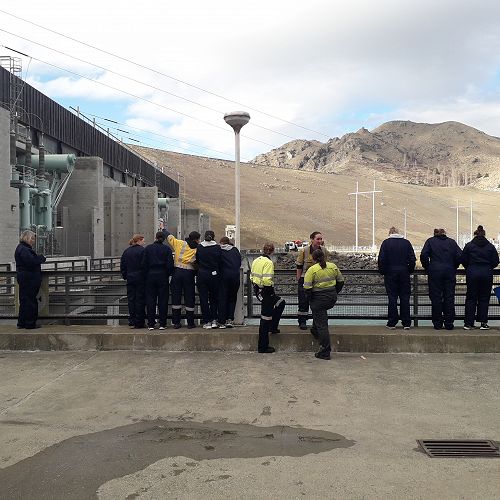Touring the Benmore Power Station