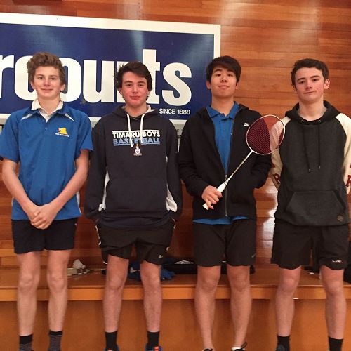 Aoraki Badminton Competition - Senior Team
