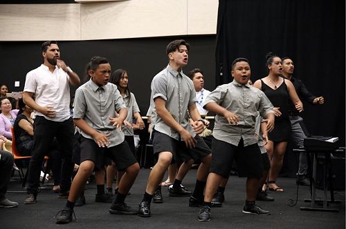OJC Learners and Coaches Farewelling our Year 10 Graduates with a Haka.