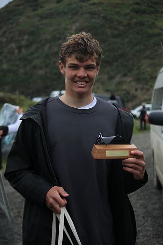Tana Clapham, with his National title prize