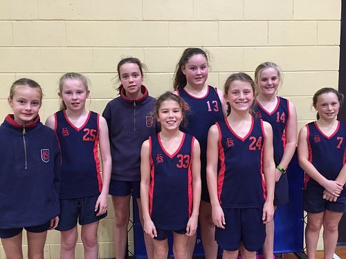 Basketball girls - placed 3rd at the Canterbury Championships