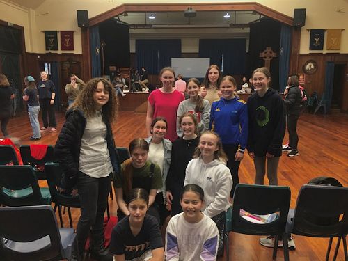 Rehearsal in progress