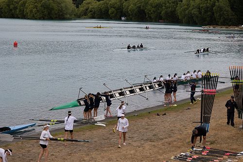 Taking the boat off the water