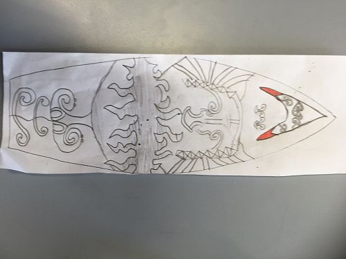 Year 8 Maori Art