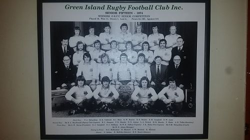 Dunedin Senior (Premier) Banner Title Winners, '74