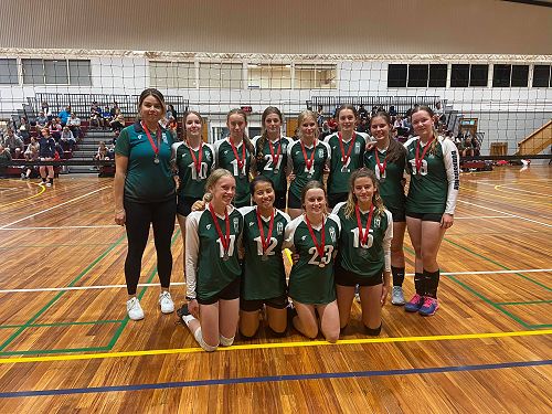 Volleyball Girls C Team - 2nd SISS Satellite Champs 2021