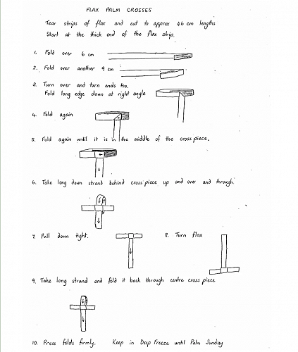 Palm Crosses design two