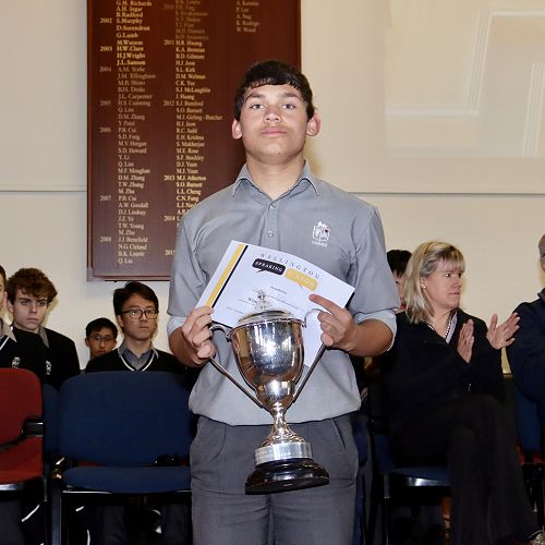 Hemi Pinfold-Whanga - Stockley Cup Winner 2021