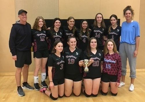 Nayland Senior B Girls win Senior College Volleyball Division 1