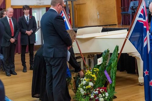 2023 ANZAC Day service at Nayland College