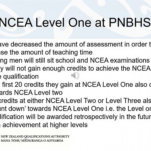 Video: NCEA Information Presentation 2022