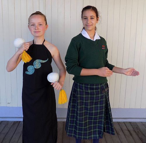 The Tohura models Kate and Vera